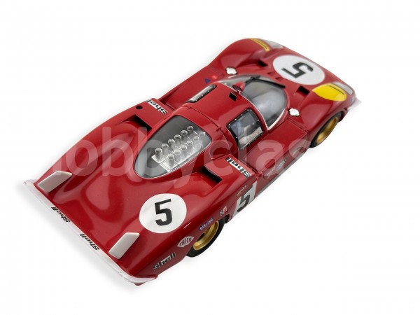 Ferrari 512S Coda Lunga Le Mans 1970 Jacky Ickx Unboxed Fly Car