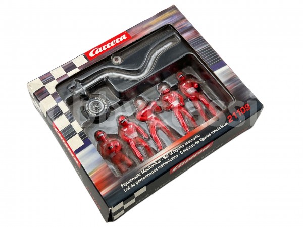 Conjunto de figuras mecánicos Ferrari