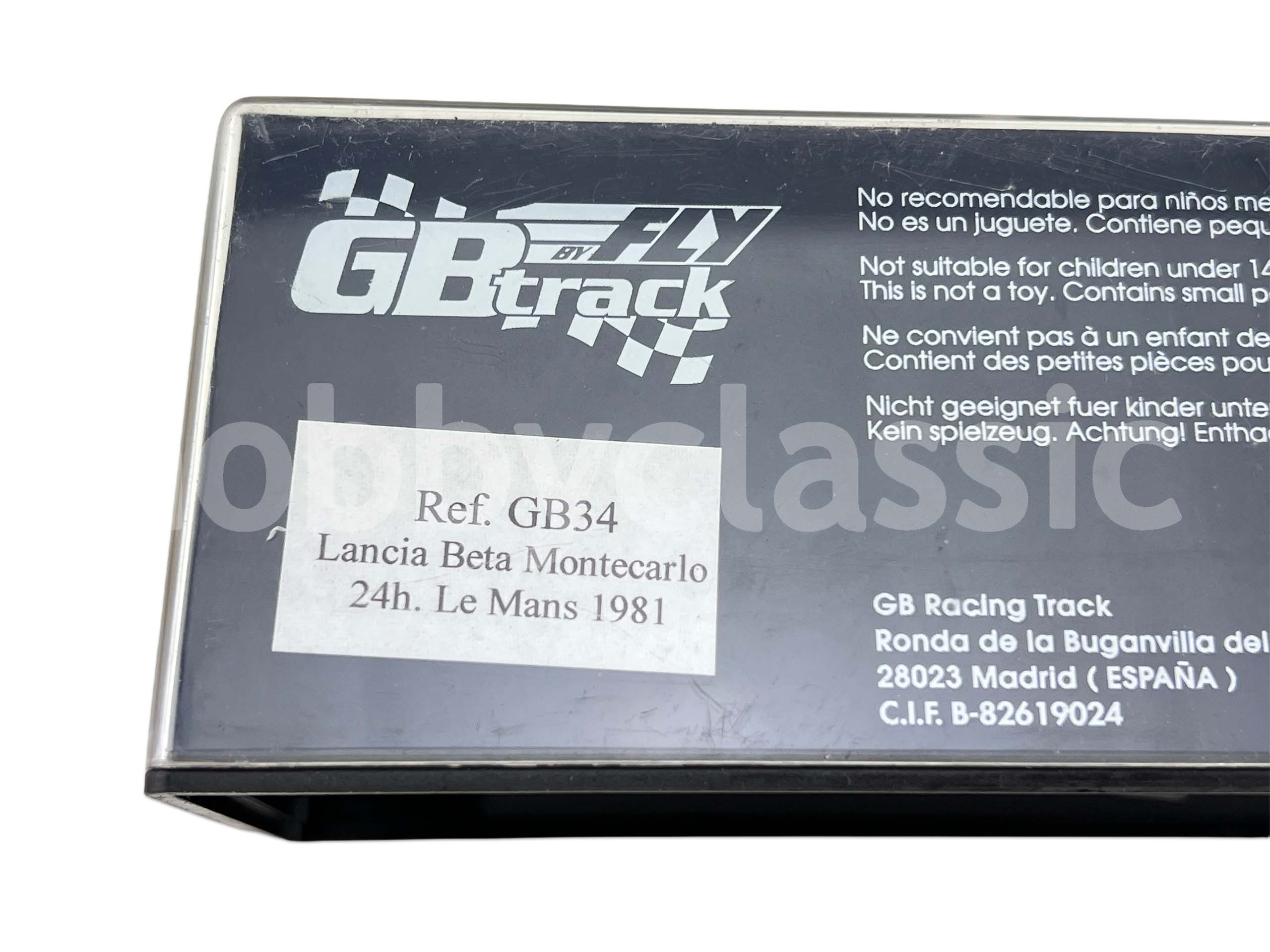 BEST-MODEL - 1/43 - LANCIA - BETA MONTECARLO N 65 LE MANS 1981 E Cheever M Alboreto C Facetti