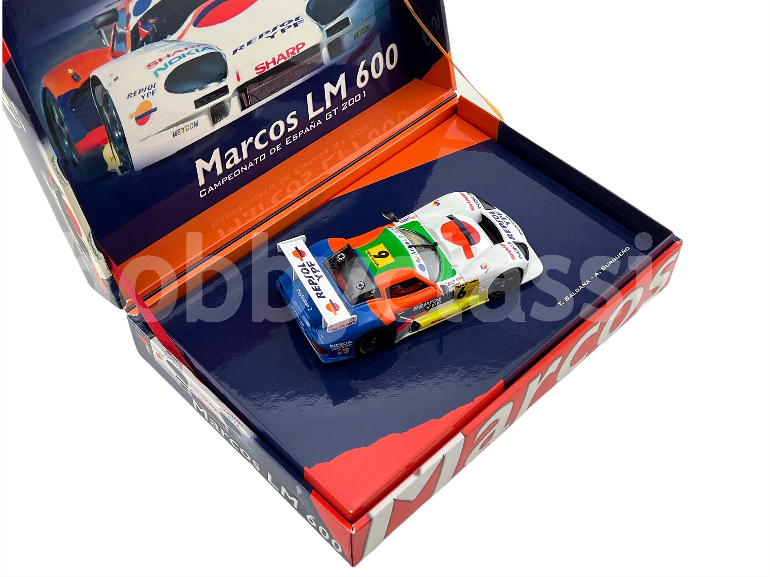 Marcos LM 600 - Campeón España GT 2001 | Fly Car Model