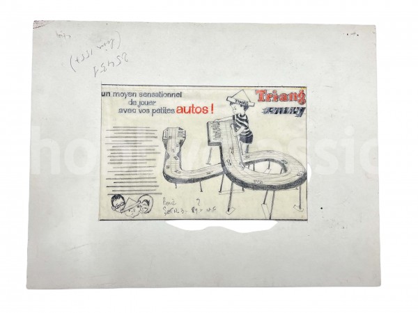 Boceto Original Publicidad Triang