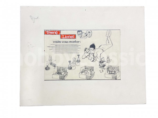 Boceto Original Publicidad Triang