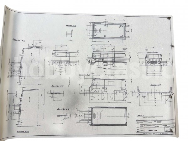 Copia de Plano Original Carrocería Pinzaguer