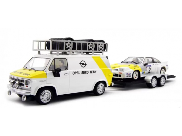 Avant Slot GMC Van + Opel Manta 400 "OPEL EURO TEAM"