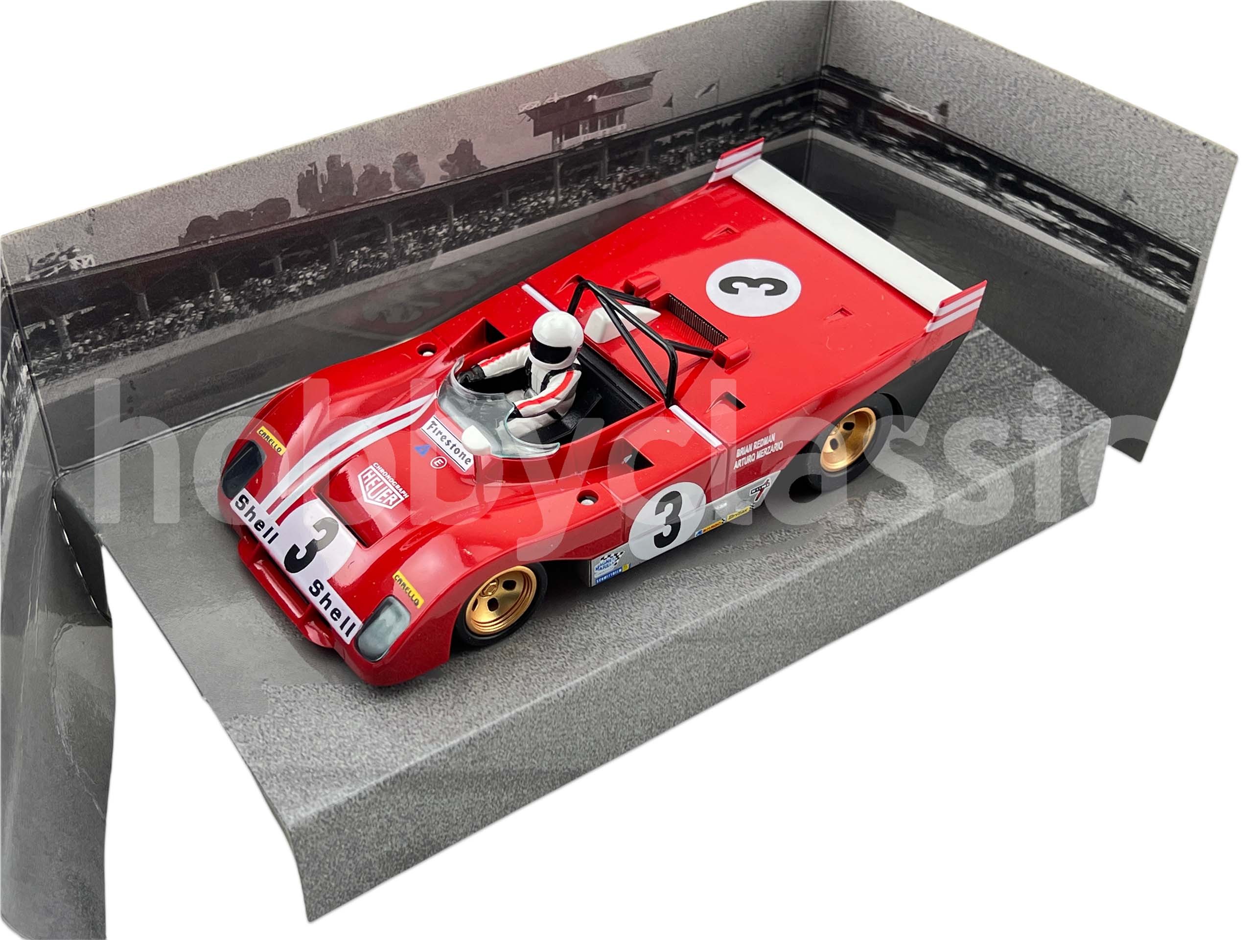 国内発送】 レア絶版 Tameo完成品 1 43 Ferrari 312PB #1 SEFAC 1972