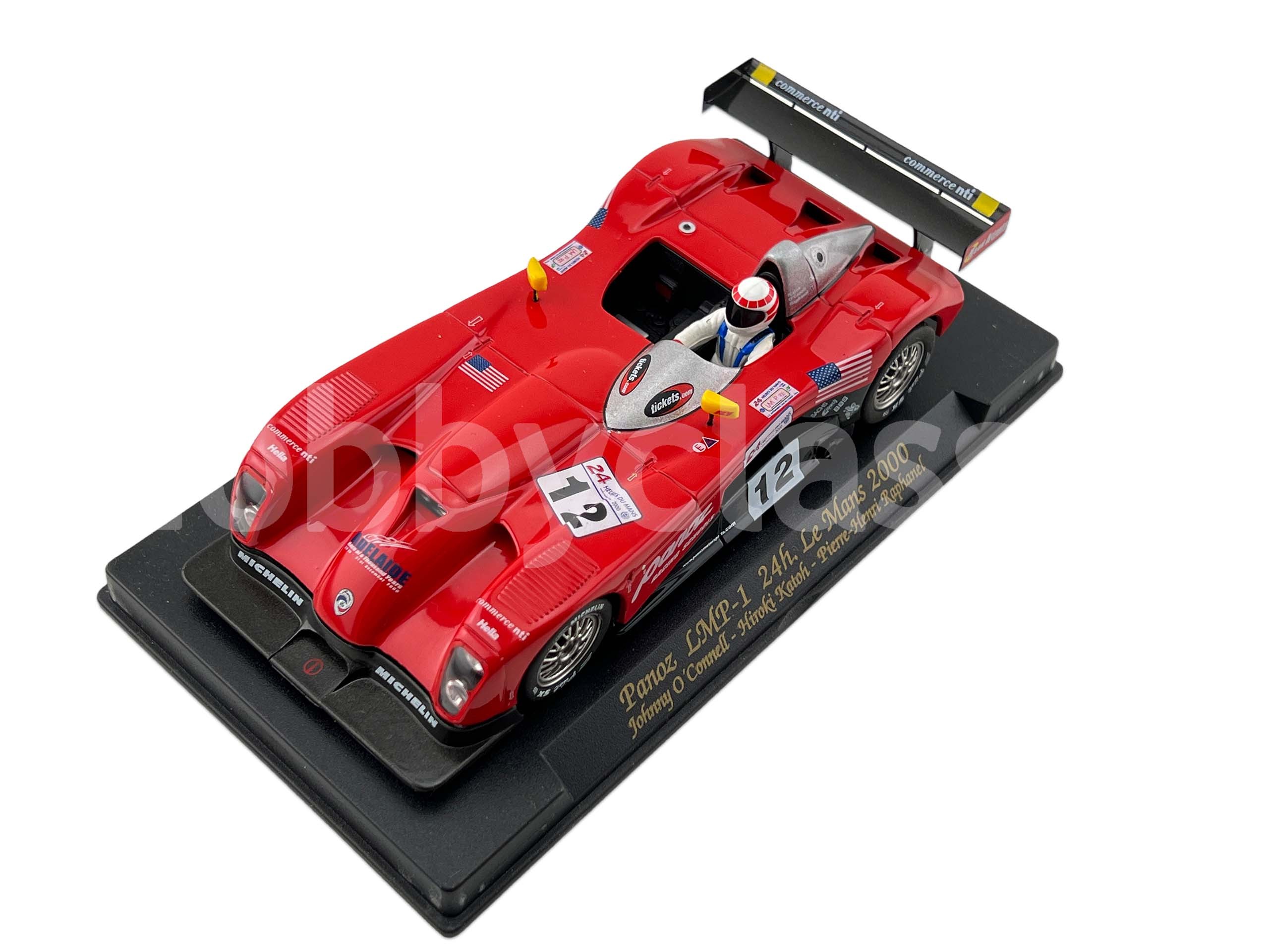 Miniature Panoz LMP-1 N°12 - Le Mans 2000 - Starter 1/43 - Résine