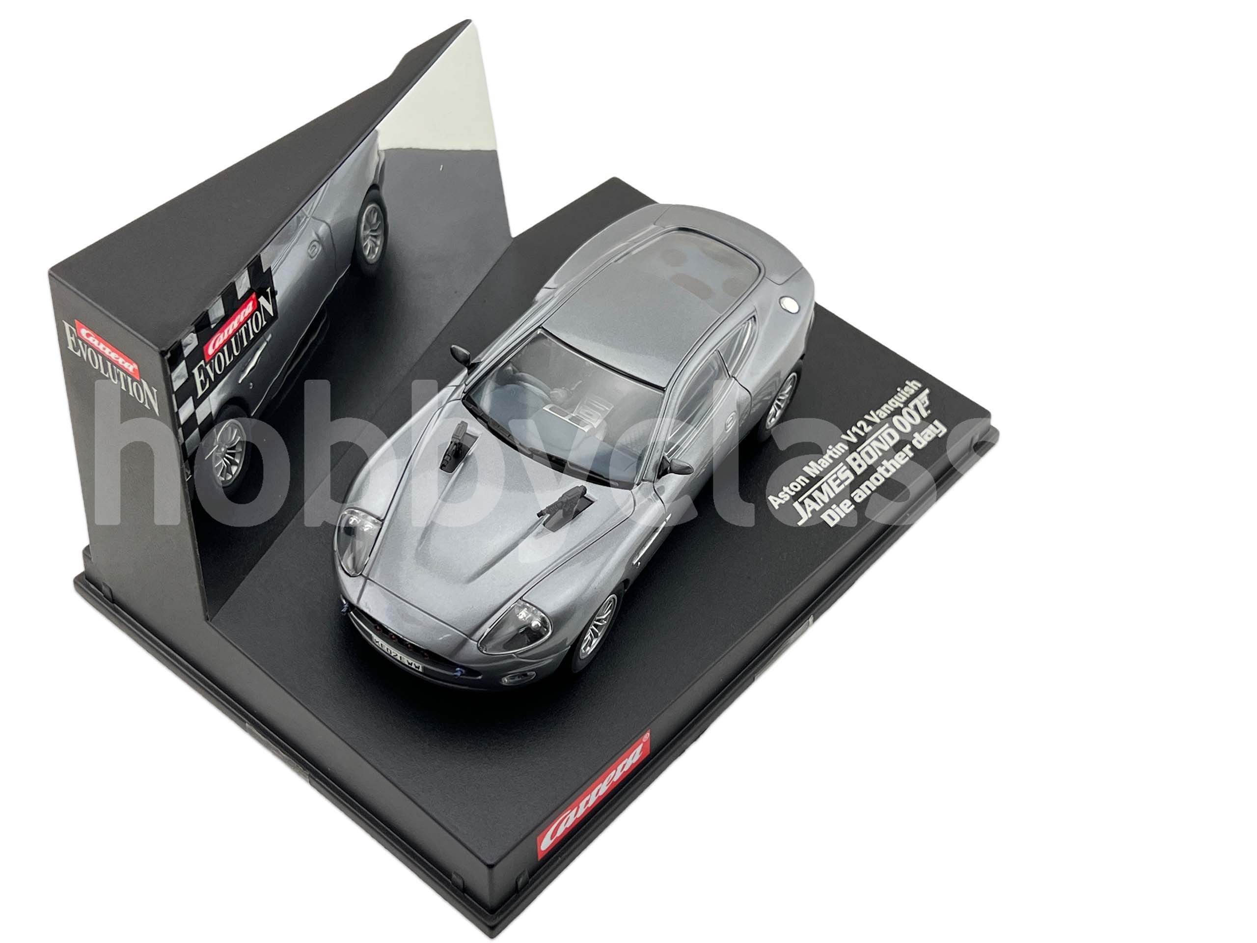 Voiture Miniature Aston Martin James Bond 007 - Échelle 1/64, Marque Shell, Occasion