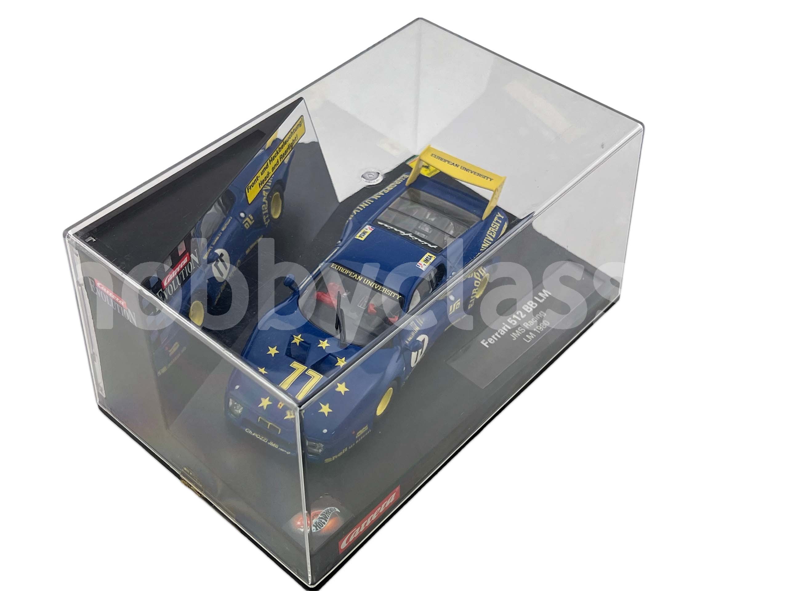 TRUESCALE FJM1243003 Scale 1/43 | FERRARI 512BB LM TEAM CHARLES POZZI JMS RACING N 76 24h LE Mans 1980 P Dieudonne J Xhenceval H Regout