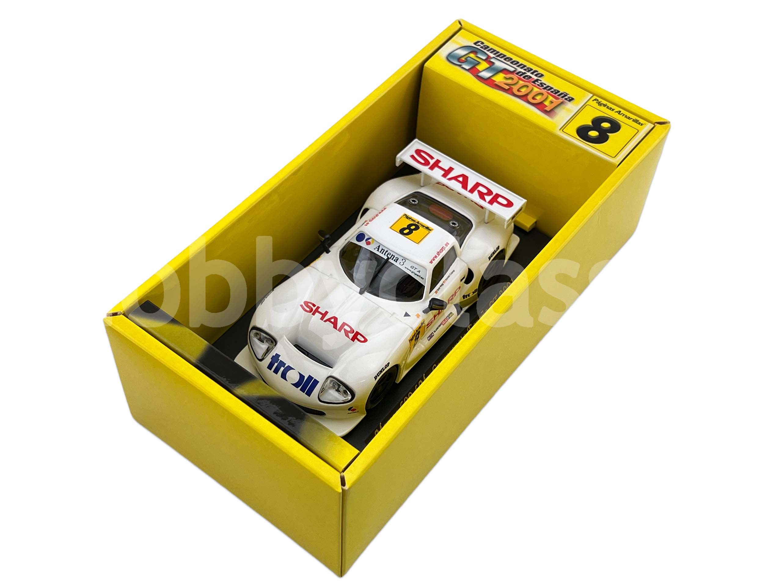 Marcos 600LM green limited les cars Brussels FLY slotcar FLY-E23, 59,00