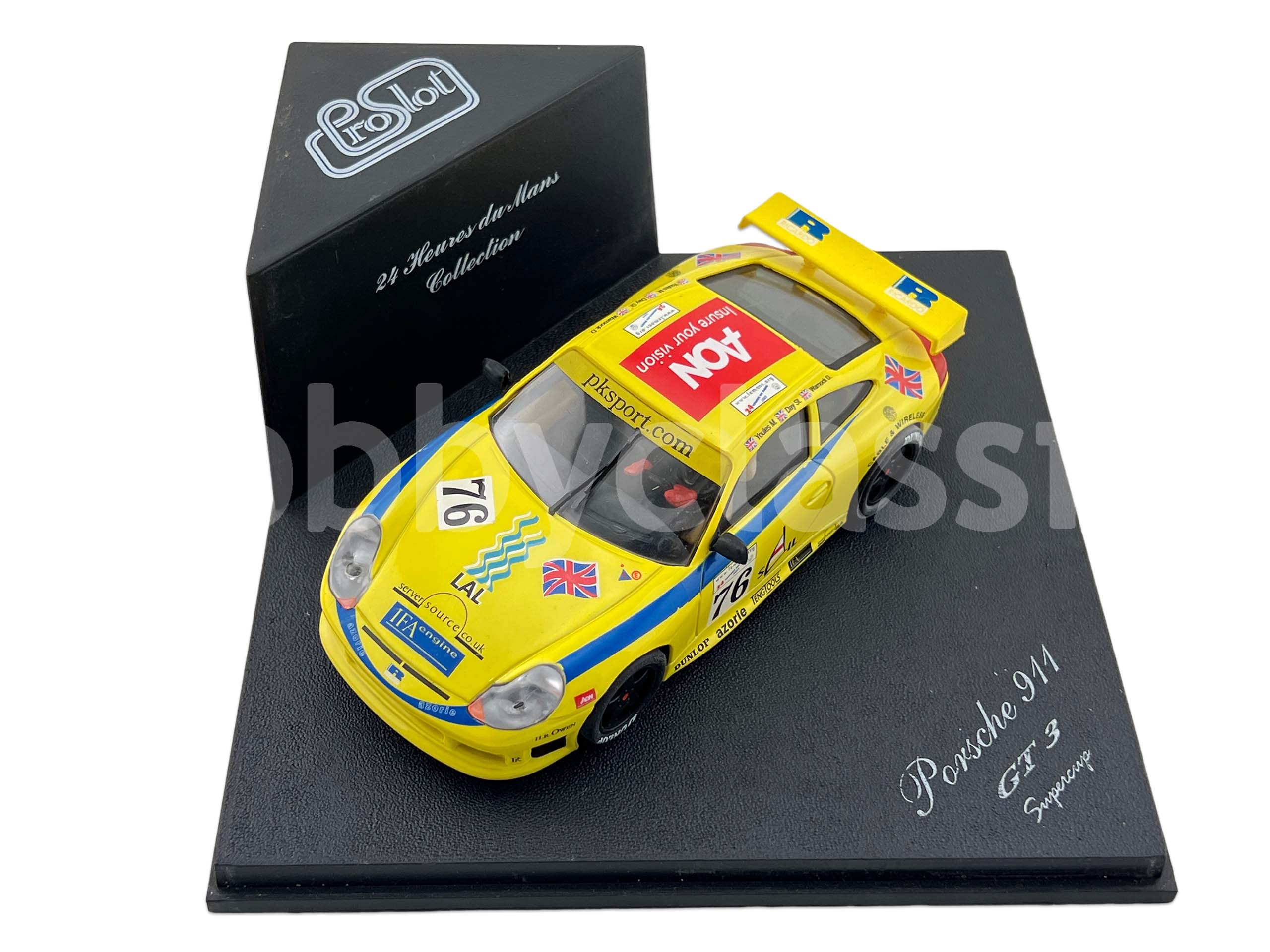 Slot Fly 1/32 N°99114 – Porsche 911 S Verte – Steve McQueen Le Mans – Miniature Occasion