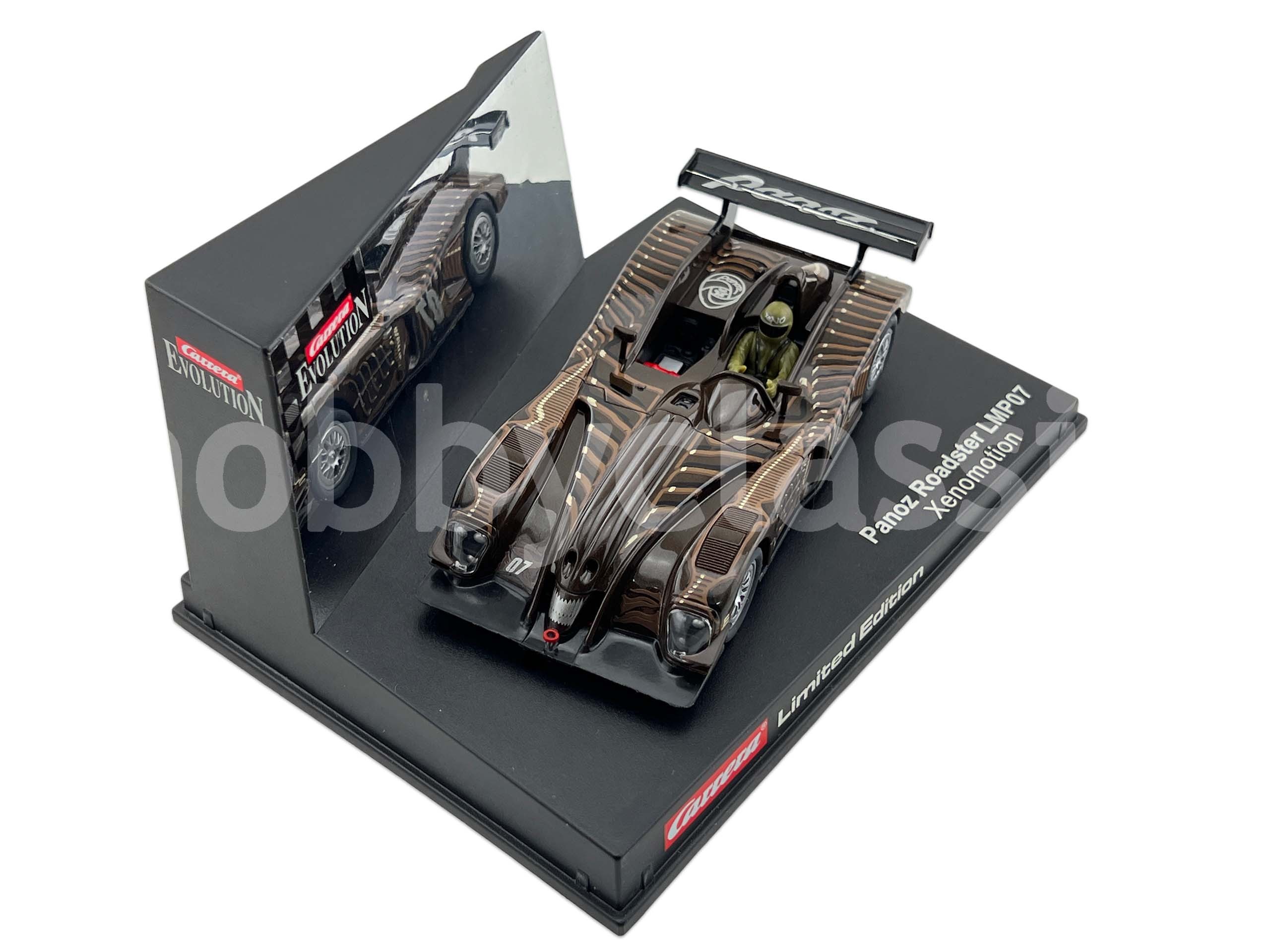 Carrera Evolution 25480 - Panoz Roadster LMP07 Exenomotion N°07 sans Boite 1/32