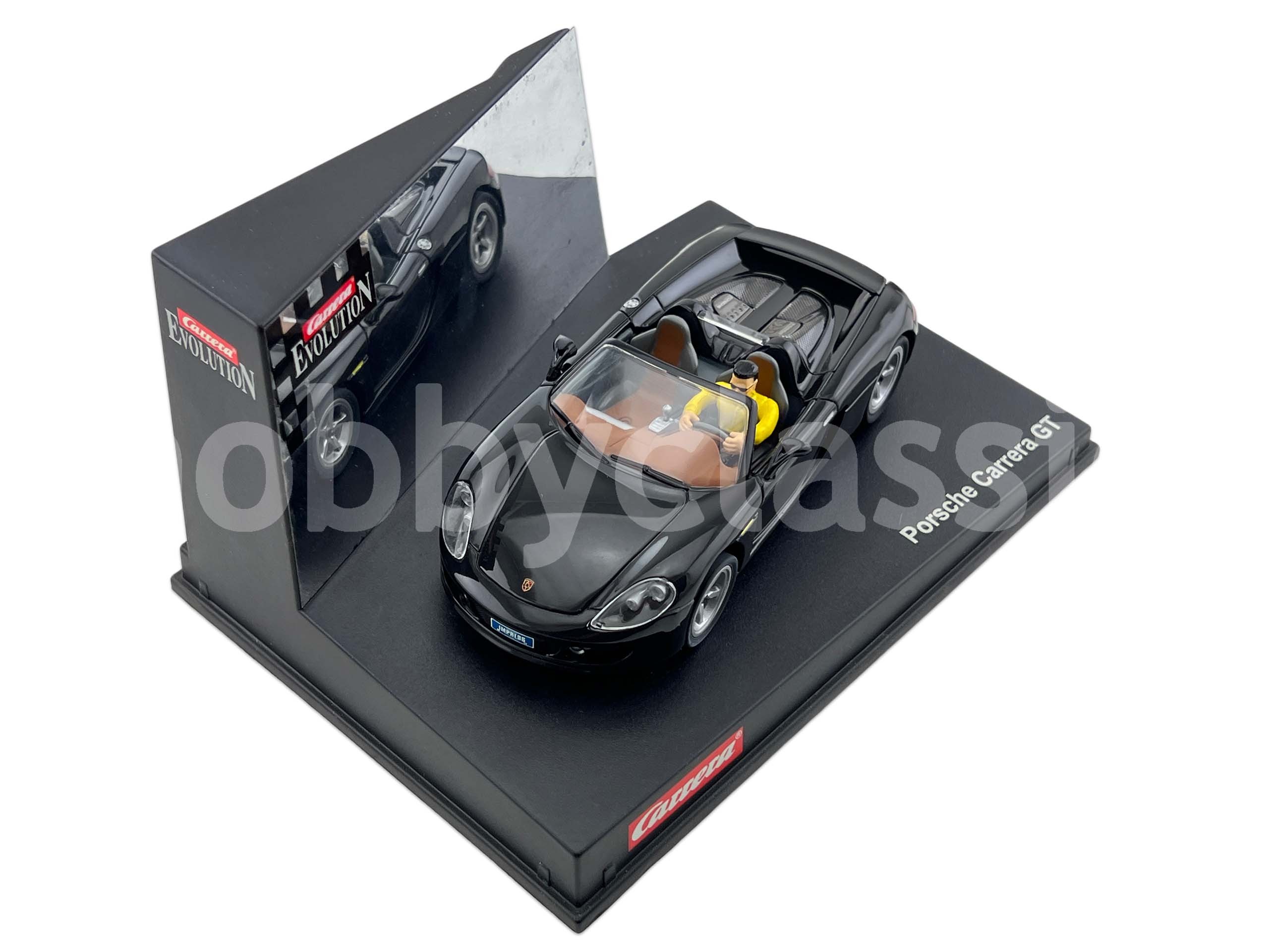 Porsche Carrera GT Noir 1/18 – Miniature Résine Make-Up Eidolon EML070E