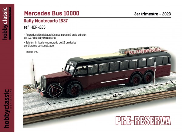 Mercedes-Benz O 10000  - Rally Montecarlo 1397