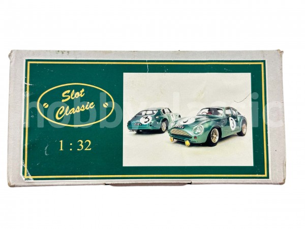 Aston Martin DB4 GT Zagato Competition 1961 Bleu 1/18 – Miniature CMC M140