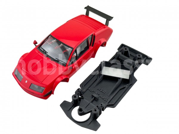 Pack Alpine A310 Red Racing + Chasis 3DP HSR Monoblock