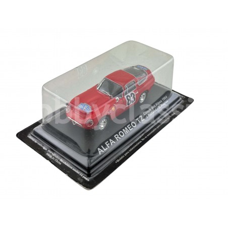 Modèle Réduit Altaya Alfa Romeo TZ #83 Coupe Des Alpes 1964 - Échelle 1/43, Vintage, Sous Coque