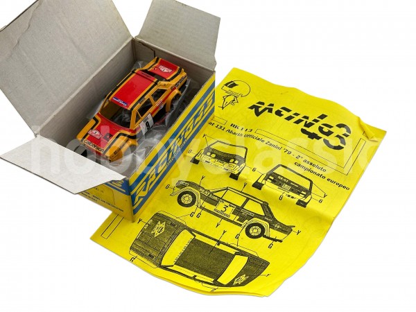 Kit 1/43 Metálico - Seat 131 Abarth Ufficiale Zanini - 1979