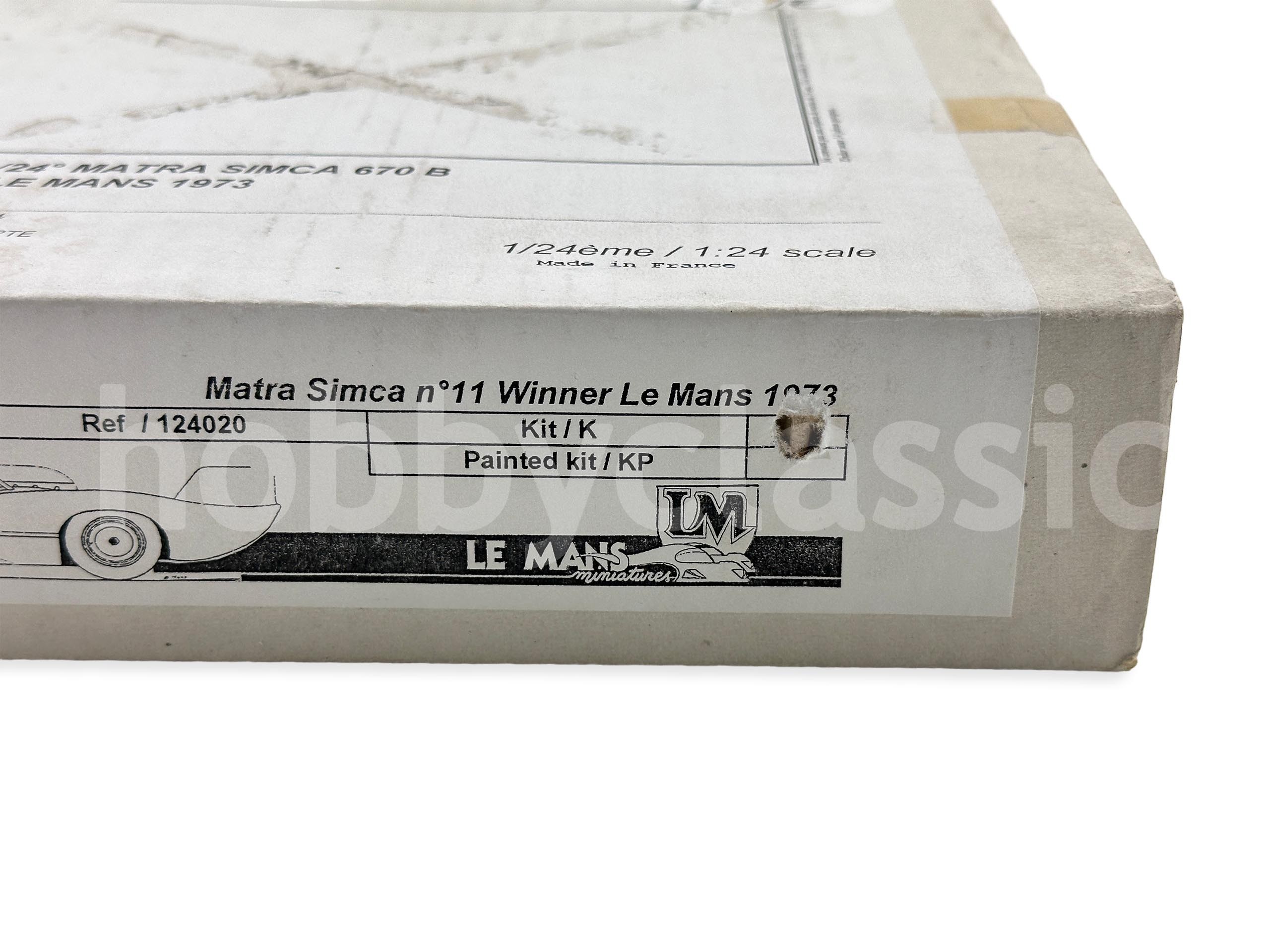 Matra Simca 630 N°32 – Le Mans 1969 – Vaccarella/Guichet – Kit Résine 1/43 – ReStart