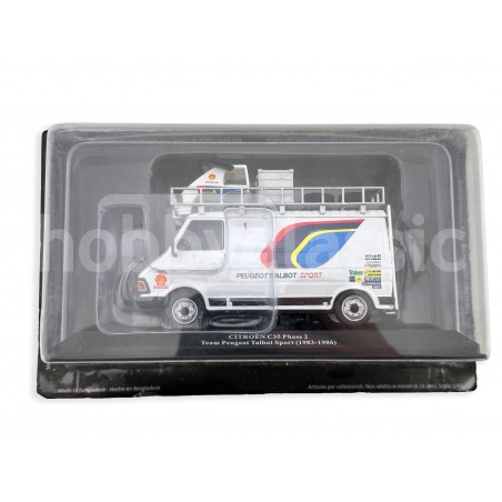 Miniature Citroën C35 Talbot Sport 1981 – IXO RAC369X, échelle 1/43, Neuve