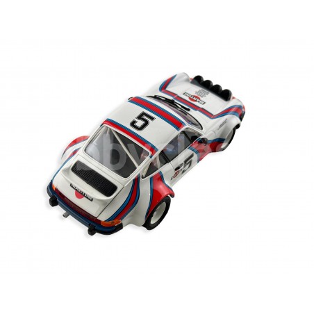 Jouet Ancien Nikko Singapore - Porsche 911 Turbo Martini Racing 1974, échelle ~1/24