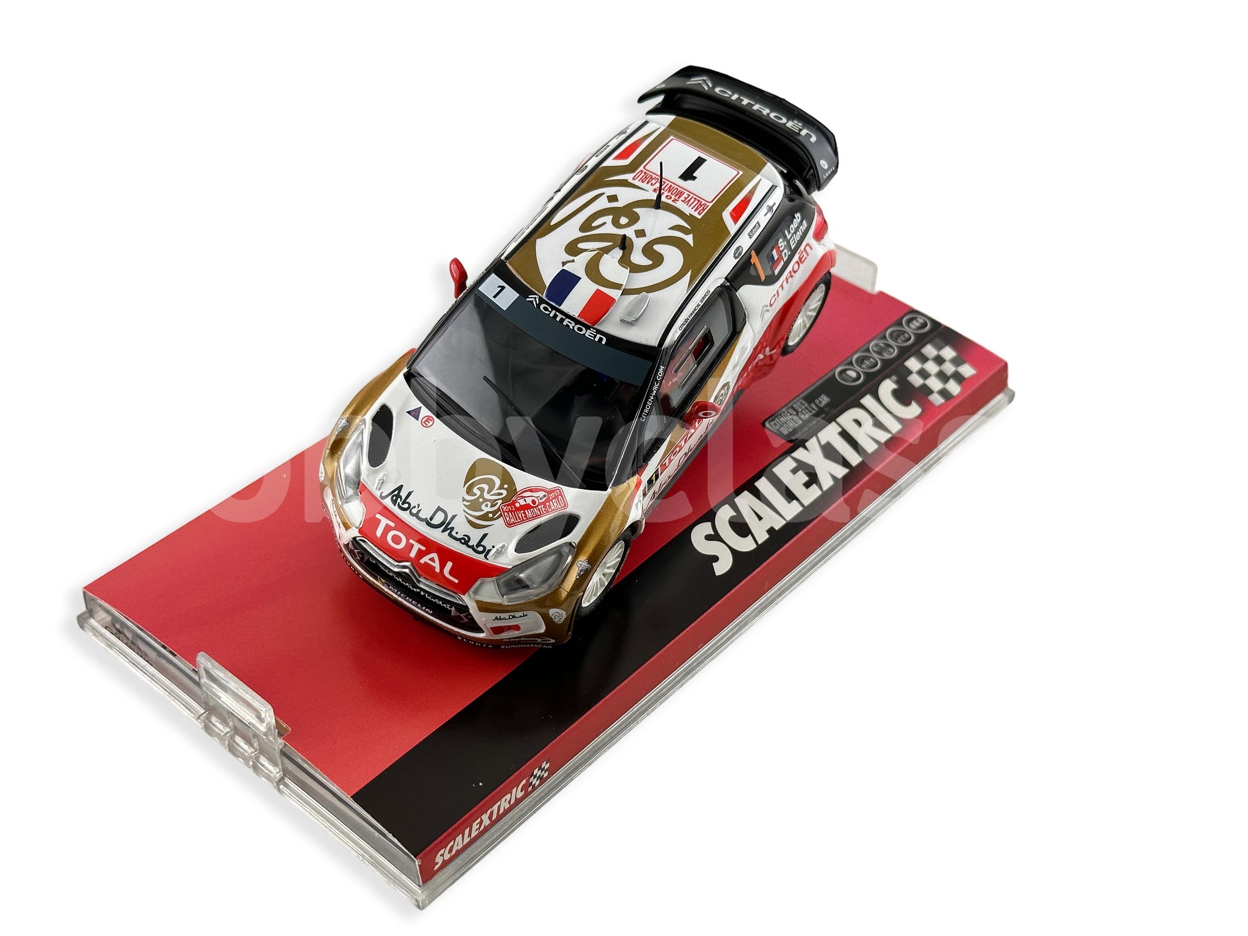Voiture Miniature Citroën C3 WRC Monte Carlo 2017 - 1/43 Neuve