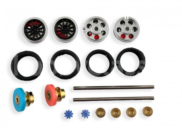 Upgrade Kit Universal - Ejes Del/Tra Completos 4x4 Rally