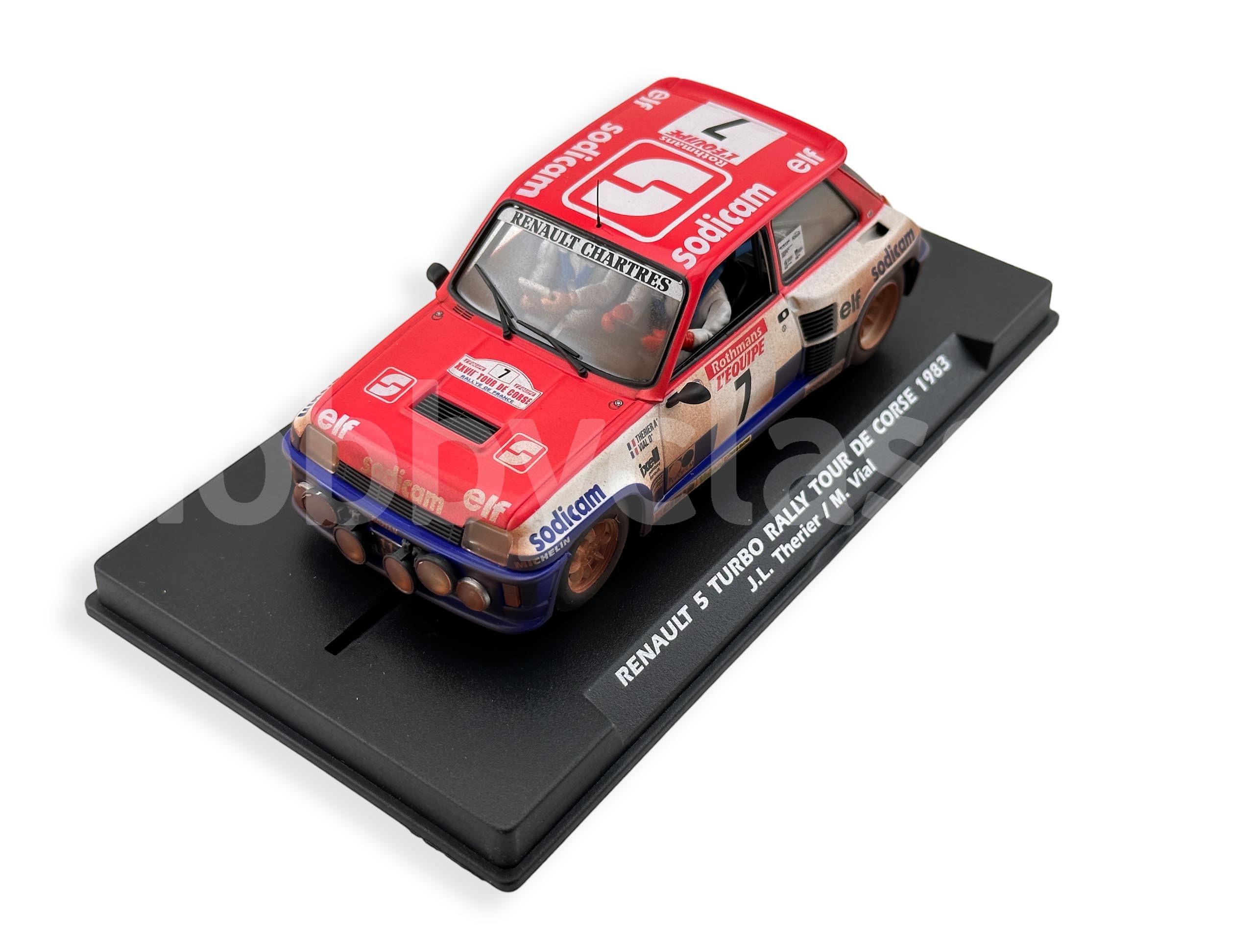 Renault 5 Turbo  Tour de Corse 1983  N°7 - FLY / GB TRACK