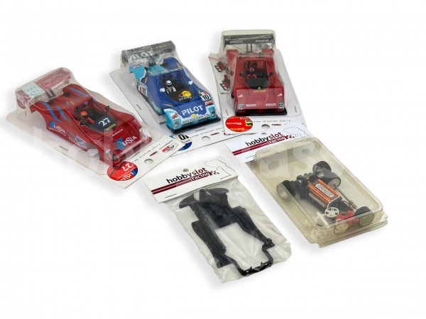 Pack Ferrari 333 SP + Chasis 3DP + Upgrade Kit Mecánica Completa