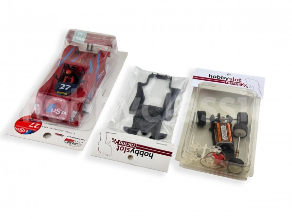 Pack Ferrari 333 SP + Chasis 3DP + Upgrade Kit Mecánica Completa