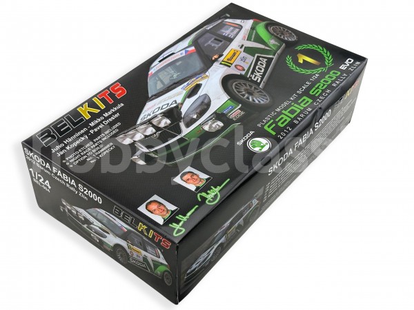 Maqueta 1/24 - Skoda Fabia S2000 - 2012 Barum Czech Rally