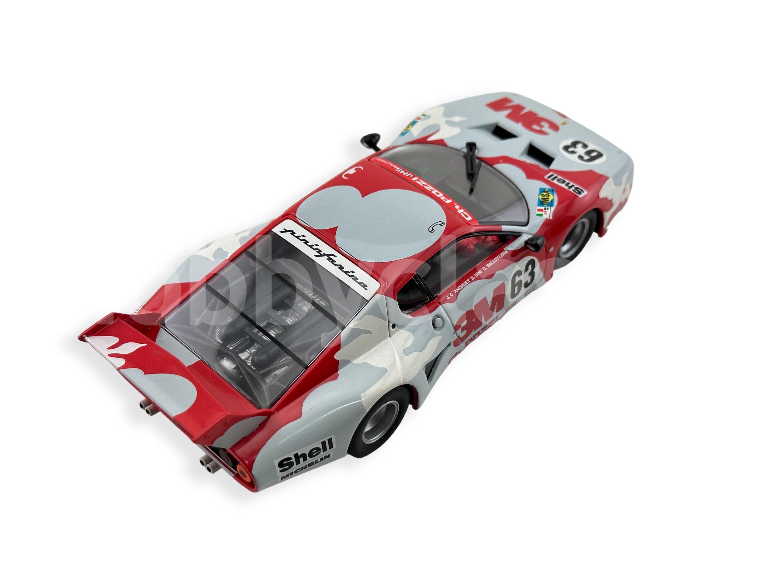 Kit Maquette Ferrari 512 BB LM N°27 Le Mans 1984 - Remember Model, échelle 1/43 En Résine