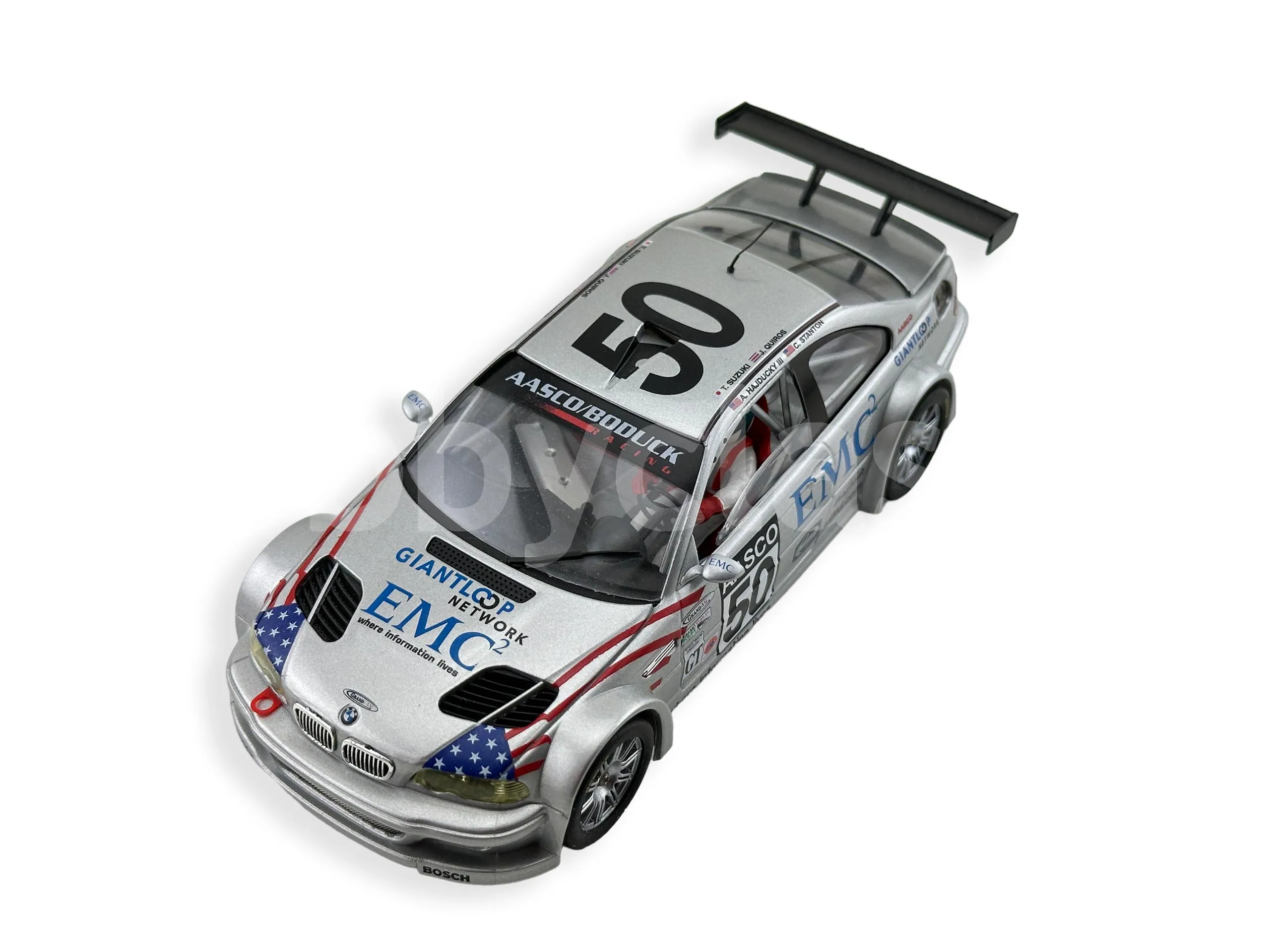 Slot Car SCX Scalextric Fly 88009 BMW M3 GTR #50 24H. Daytona 2002 A