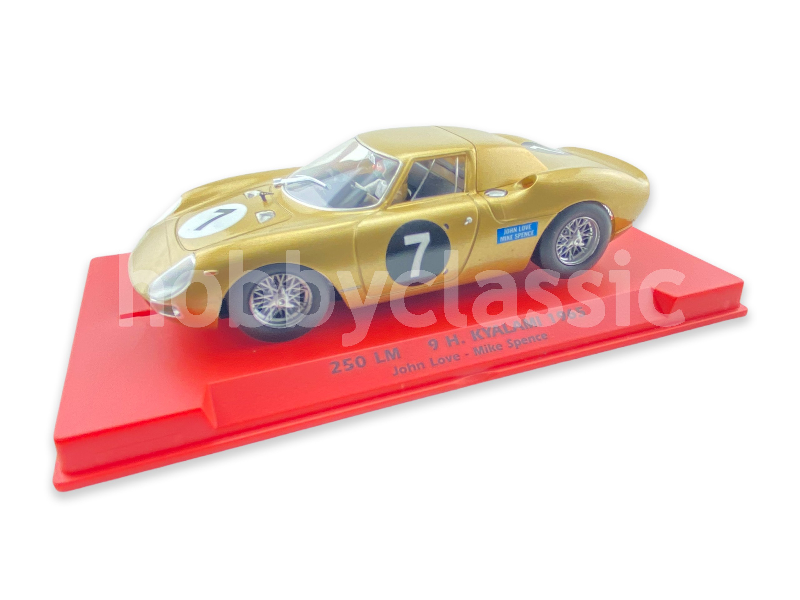 FLYSLOT - FERRARI 250 LM - 9H KYALAMI 1964 - PIPER & MAGGS - 1/32 - LIMITED