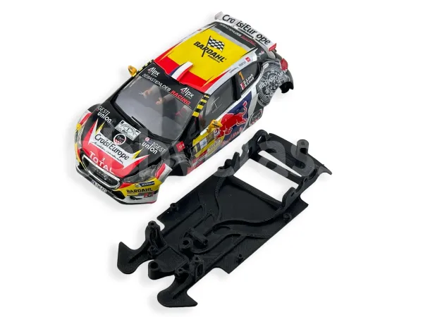 Chasis 3DP Extreme Angle - Peugeot 208 - Scaleauto