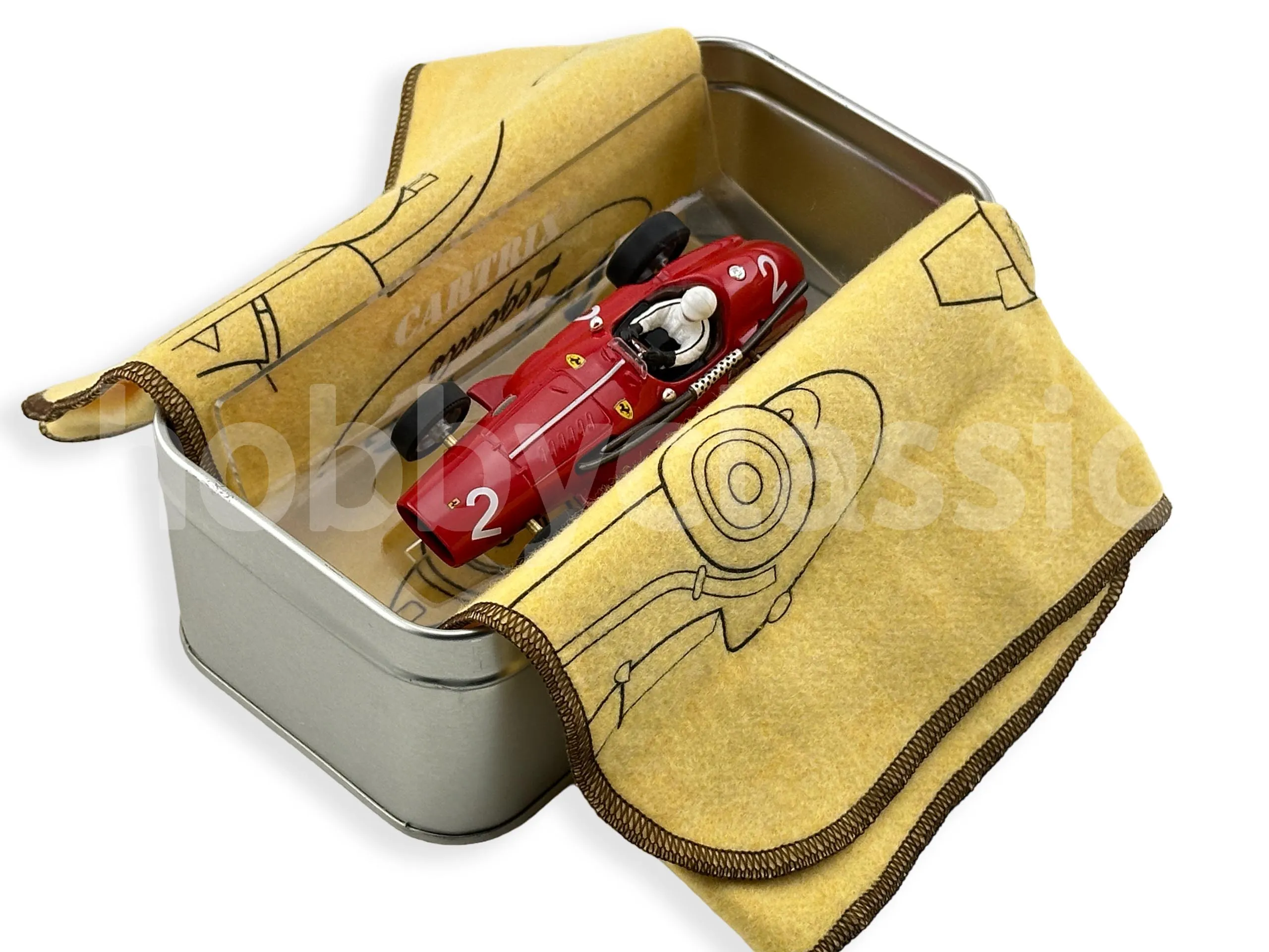 Carte Postale GP De Belgique 1954 - Giuseppe Farina Dans La Ferrari Type 555