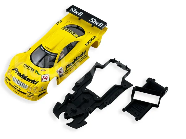 Pack Mercedes CLK GTR ProMarkt + Chasis 3DP + Soporte Motor AW 3DP