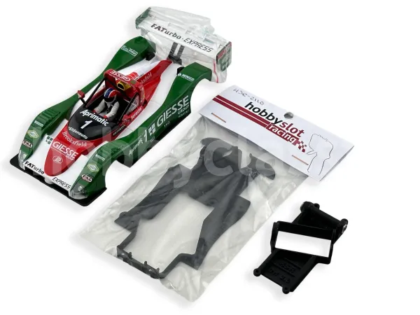 Pack Ferrari 333 SP - Giesse n1 + Chasis 3DP + Soporte Motor AW 3DP