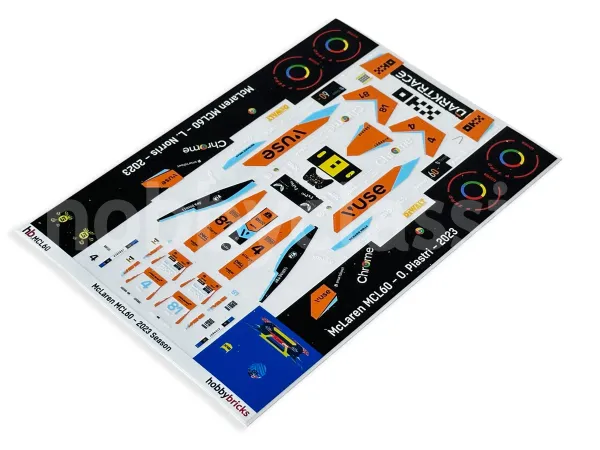 Stickers Troquelados - McLaren MCL60 - 2023 Season