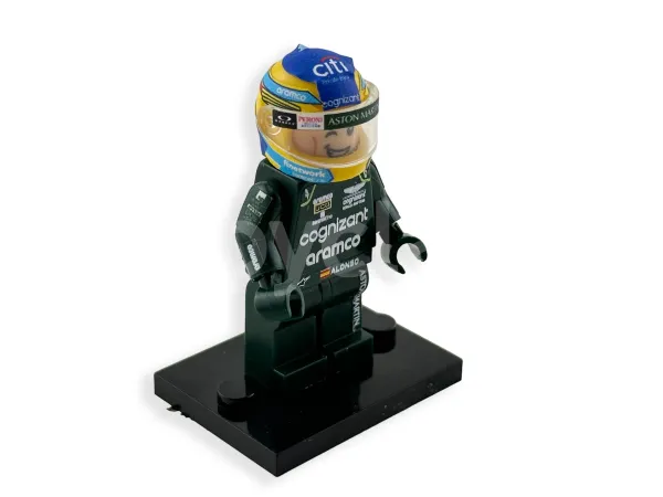 MiniFigura LEGO - Fernando Alonso - 2023