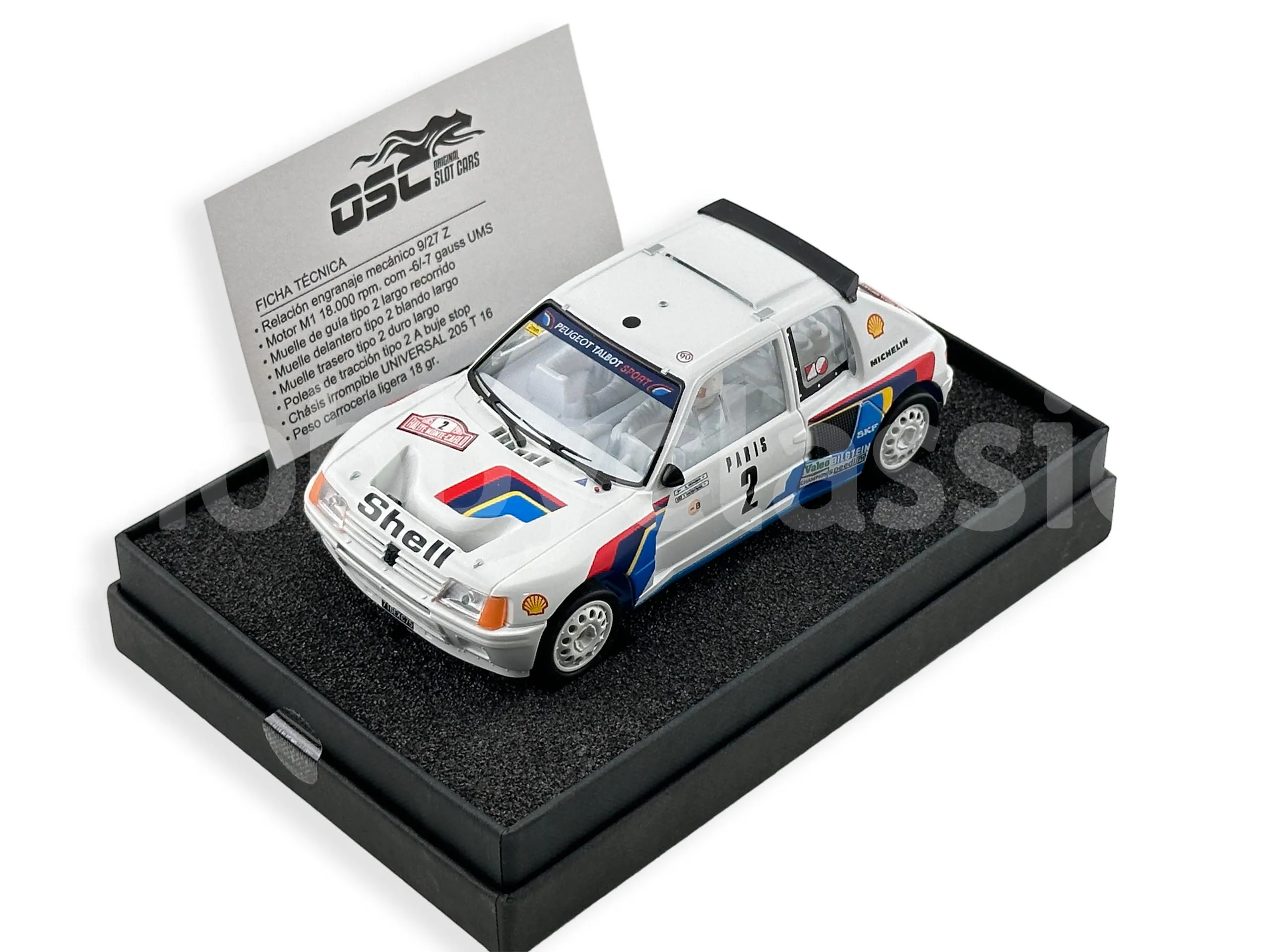 Peugeot 205 T16 - modelo de estrada - Corgi - esc.aprox.1/36 Mafra
