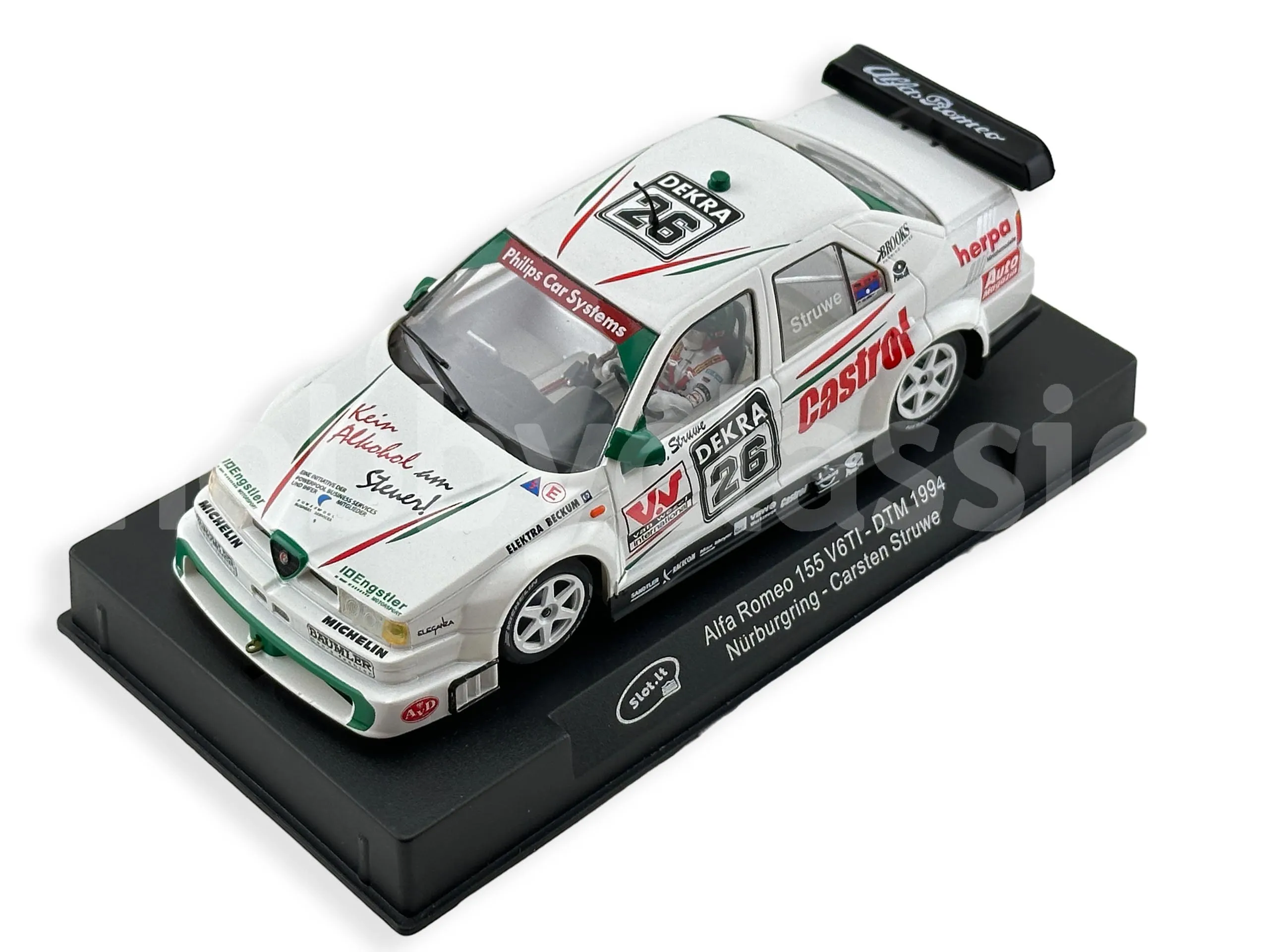 Alfa Romeo 155 DTM 1994 Miniature 1/43 – Provence Moulage (État De Collection, Résine, Multicolore)