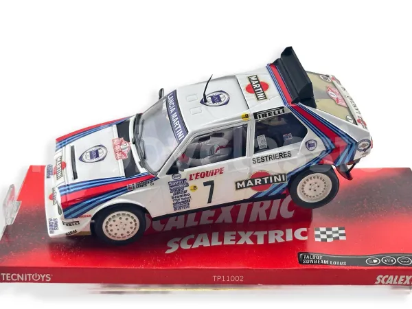 Coque Transparente RC 1:10 Lancia Delta S4 Rally - Décoration Martini - Pour Voitures électriques - Neuf