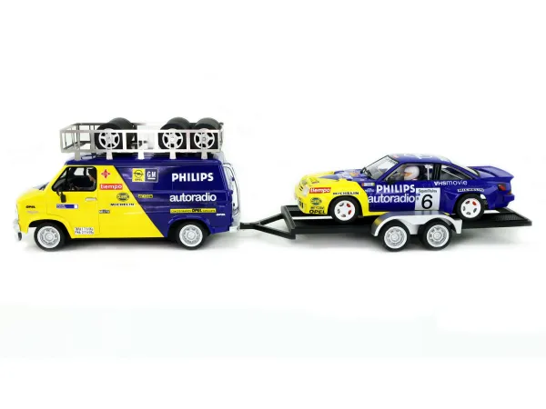 GMC Van + Opel Manta Rally - Team Spain