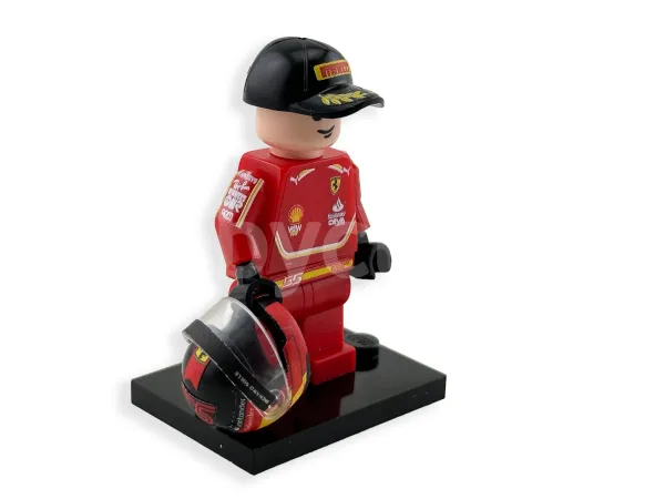 MiniFigura LEGO - Carlos Sainz - 2024