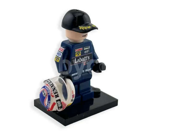 MiniFigura LEGO - Nigel Mansell - 1992 World Champion