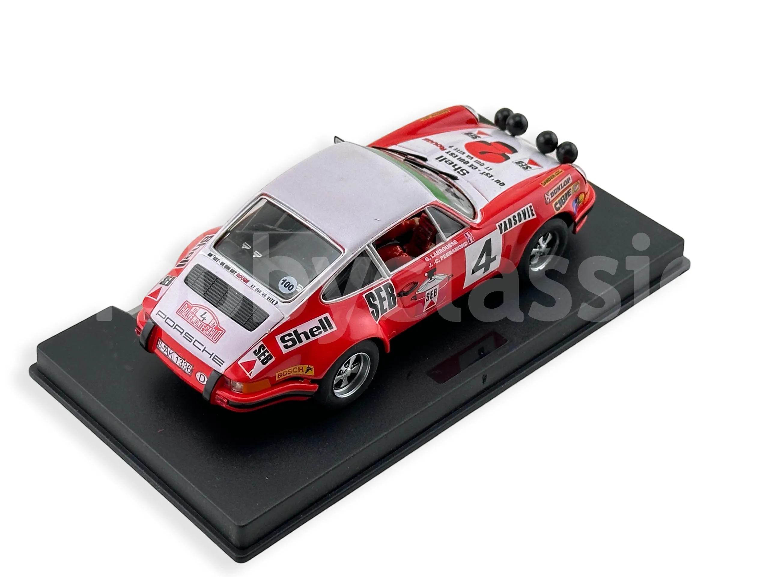1:43 TROFEU Porsche 911S Coupe #31 Rally Montecarlo 1969 Larrousse