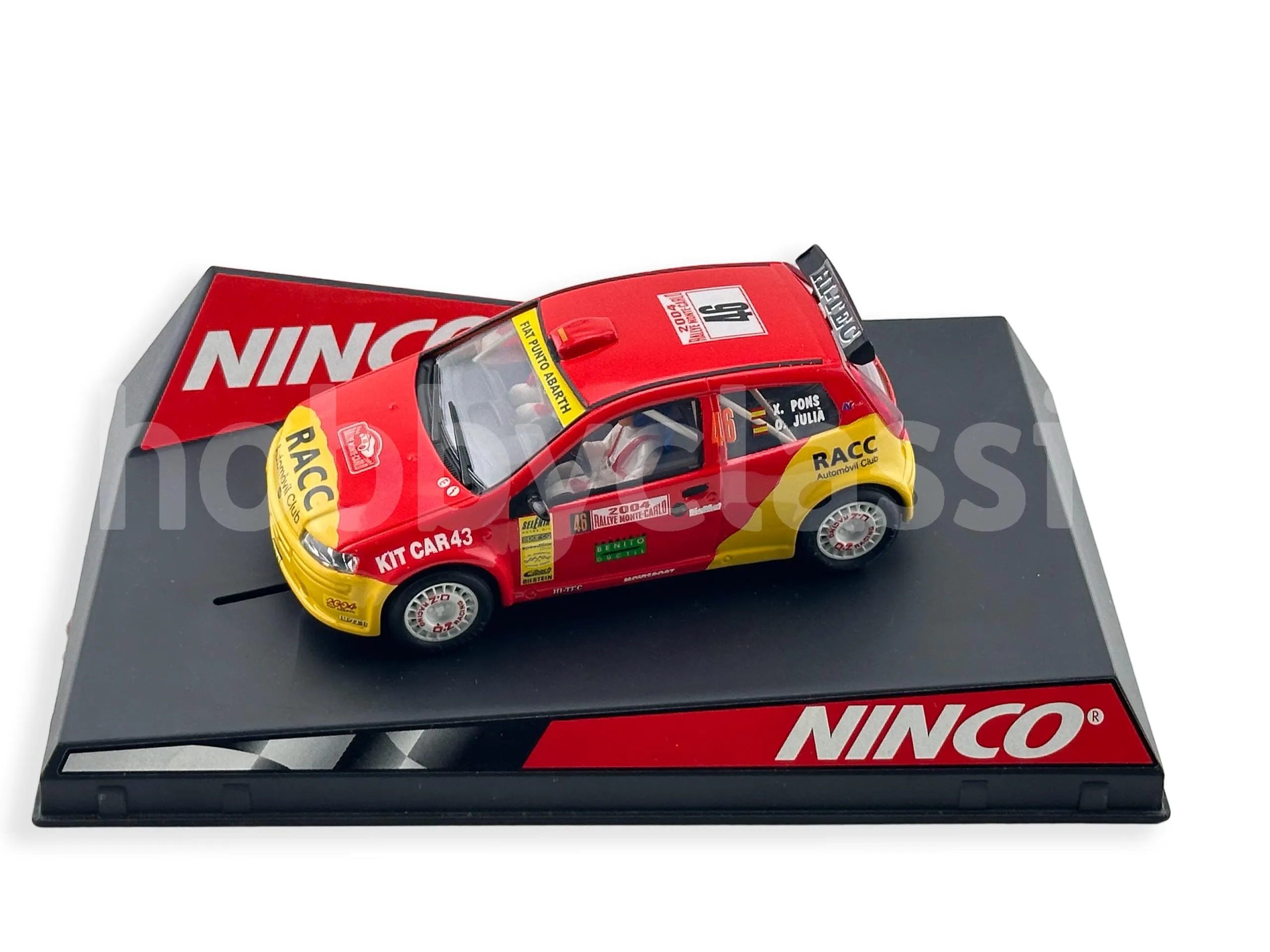 Modèle Réduit 1/43 FIAT Punto S1600 Rallye Monte Carlo 2004 #34 A Modèle Réduit 1/43 FIAT Punto S1600 Rallye Monte Carlo 2004 #34 A