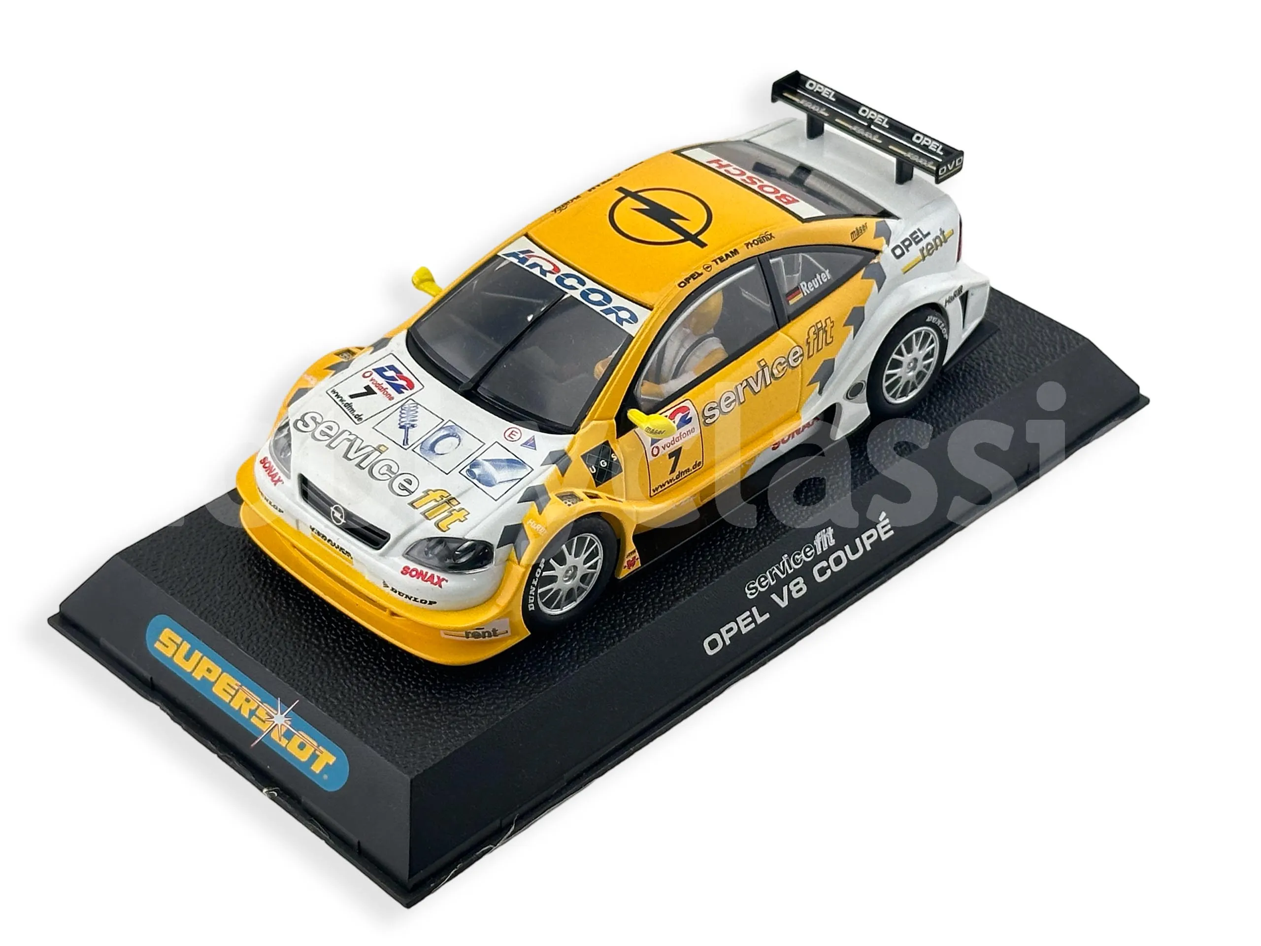 Opel Astra V8 Coupé DTM 2002 Opel ServiceFit Nr.19 Yves Olivier - Schuco 04806 i