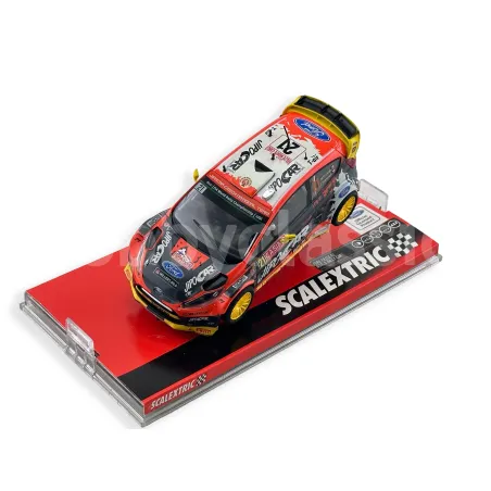 Scalextric 1/32 Ford Fiesta RS WRC N°5 - Wilson/Martin - Stobart - Occasion Vitrine