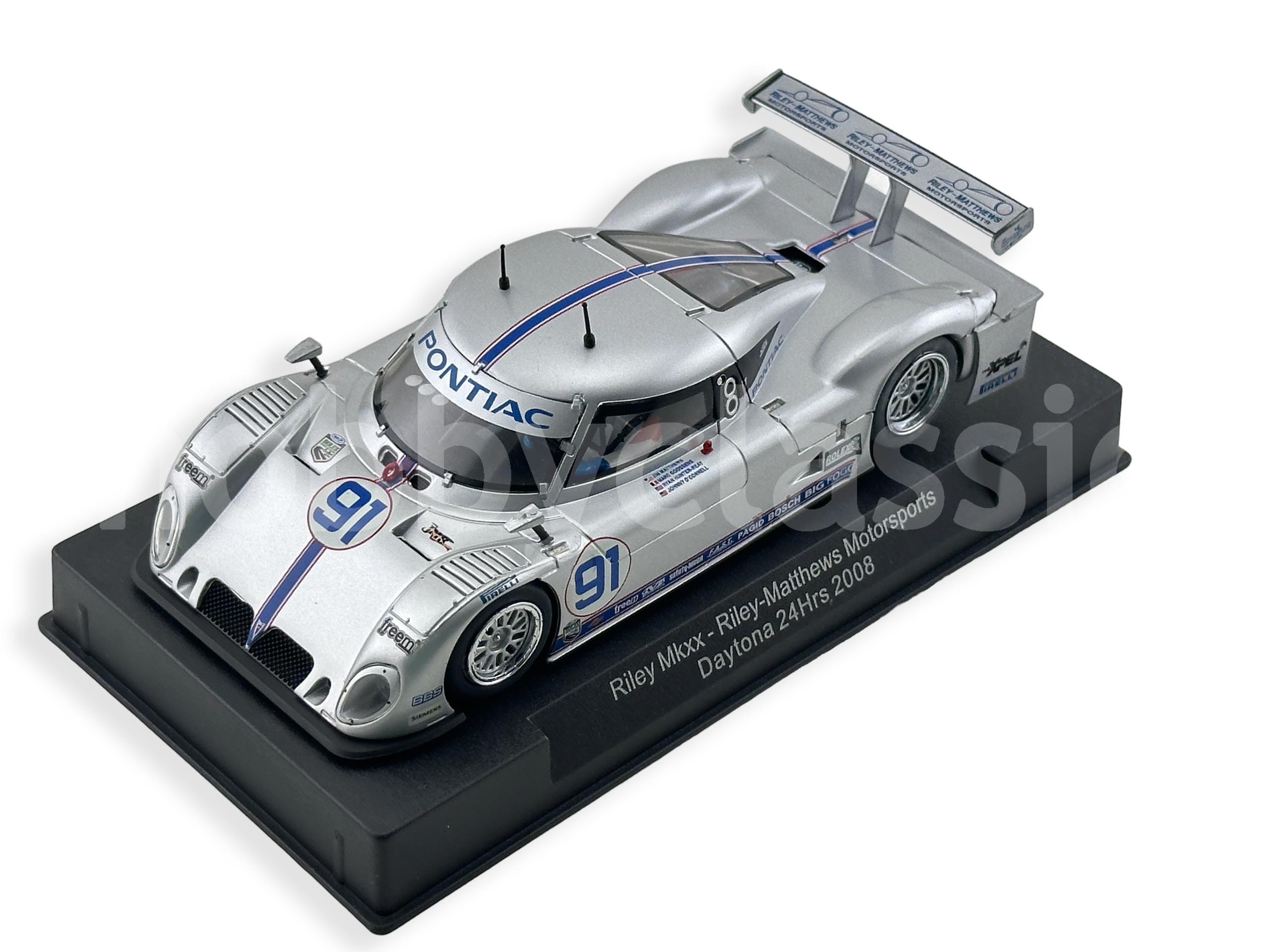 Voiture Slot Car FLY 1/32 Riley MKXI #10 – Daytona 2008 – État Neuf